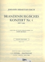 Brandenburgisches Konzert Nr.4 G-Dur BWV1049 fr 2 Blockflten, Violine, Cembalo und Streicher Violine solo
