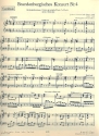 Brandenburgisches Konzert Nr.4 G-Dur BWV1049 fr 2 Blockflten, Violine, Cembalo und Streicher Cembalo