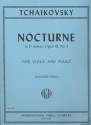 Nocturne op.19,4 for viola and piano