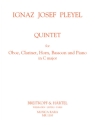Quintett C-Dur fr Oboe, Klarinette, Horn, Fagott und Klavier