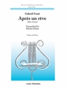 Aprs un rve for violin and piano