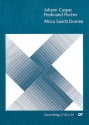 Missa sancti Dominici  fr Soli (SATB), gem Chor, 2 Violinen und Bc Partitur