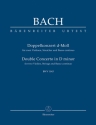 Doppelkonzert d-Moll BWV1043 für 2 Violinen, Streicher und Bc Studienpartitur