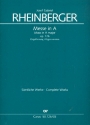 Messe A-Dur op.126 fr Frauenchor und Orgel Partitur (la)