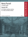 Sonate G-Dur Nr.8 fr 2 Violinen und Bc