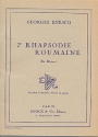 Rhapsodie roumaine r majeur op.11,2 fr Orchester Studienpartitur