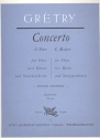 Concerto C-Dur für Flöte, 2 Hörner und Streichorchester Partitur