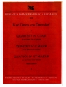 Streichquartett C-Dur Nr.4  Stimmen