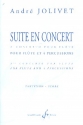 Suite en concert pour flte et 4 percussions, partition