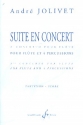 Suite en concert pour flte et 4 percussions, partition