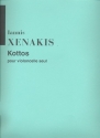 Kottos pour violoncelle seule 1977