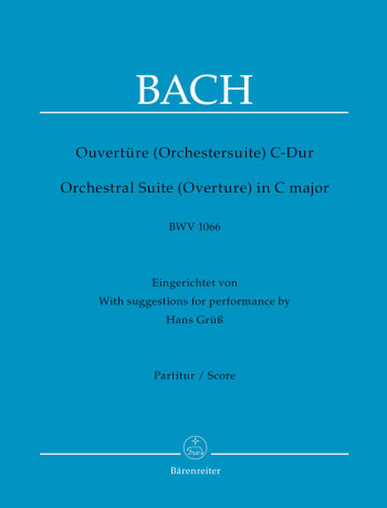 Ouvertre C-Dur BWV1066 fr Orchester Partitur