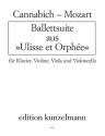 Recueil des airs du ballet Orphee fr Klavier, Violine, Viola und Violoncello