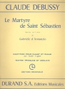 Le martyre de Saint Sbastien edition chant et piano (fr/en)