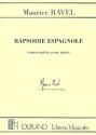 Rapsodie espagnole  pour piano