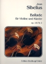 Ballade op.115,2 fr Violine und Klavier
