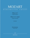 Missa C-Dur KV259 fr Soli, Chor und Orchester Klavierauszug