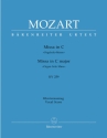 Missa C-Dur KV259  fr Soli, Chor und Orchester Klavierauszug