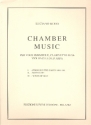 Chamber Music per voce femminile, clarinetto, violoncello e arpa partitura (en)