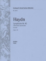 Sinfonie fis-Moll Nr.45 Hob.I:45 fr Orchester Partitur