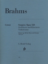 Sonaten op.120 fr Klarinette (Viola) und Klavier Violastimme