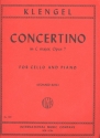 Concertino C major op.7 for cello and piano