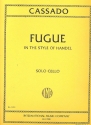 Fugue C major for violoncello solo