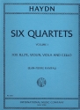 6 Quartets vol.1 (nos.1-3) for flute and string trio parts