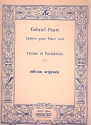 Thme et variations op.73  pour piano