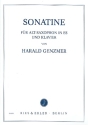 Sonatine fr Altsaxophon in Es und Klavier