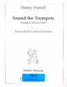 Sound the Trumpets in F Major for 3 trumpets and organ score and parts