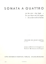 Sonata à quattro per 2 corni e 2 fagotti Partitur und 4 Stimmen
