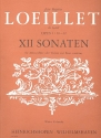 12 Sonaten op.1 Band 4 (Nr.10-12) fr Altblockflte und Bc