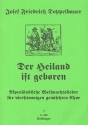 Der Heiland ist geboren fr SATB Chor Partitur (dt)