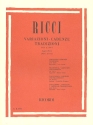 Variazioni cadenze tradizioni per canto con appendice voci miste Ricci, L., ed