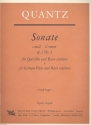 Sonate c-Moll op.1,3 fr Flte und Bc