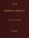 Manon Lescaut Klavierauszug (it/en, gebunden)