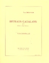 Retrats Catalans 1983 pour guitare et petit orchestre Studienpartitur