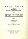 Lass scharren Deiner Rosse Huf op. 32,4 fr tiefe Singstimme und Klavier