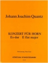 Konzert Es-Dur fr Horn und Orchester fr Horn und Klavier