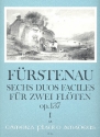 6 Duos faciles op.137 Band 1 (Nr.1-3) fr 2 Flten Stimmen