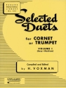 Selected Duets vol. 1 for trumpets (cornets),  score (easy - medium)