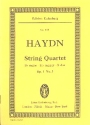 Streichquartett B-Dur op.1,5 Hob.III:5 fr Streichquartett Studienpartitur