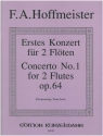 Konzert D-Dur Nr.1 op.64 fr 2 Flten und Orchester fr 2 Flten und Klavier