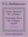 Konzert D-Dur Nr.1 op.64 fr 2 Flten und Orchester fr 2 Flten und Klavier