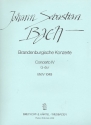 Brandenburgisches Konzert G-Dur Nr.4 BWV1049 fr Orchester Partitur