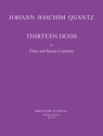 13 Duos f�r Fl�te un Bc