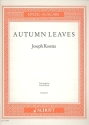 Autumn Leaves fr Klavier