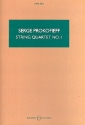 Streichquartett Nr. 1 op. 50 HPS 764 fr Streichquartett Studienpartitur