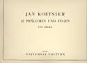 12 Prludien und Fugen op.32 fr Orgel